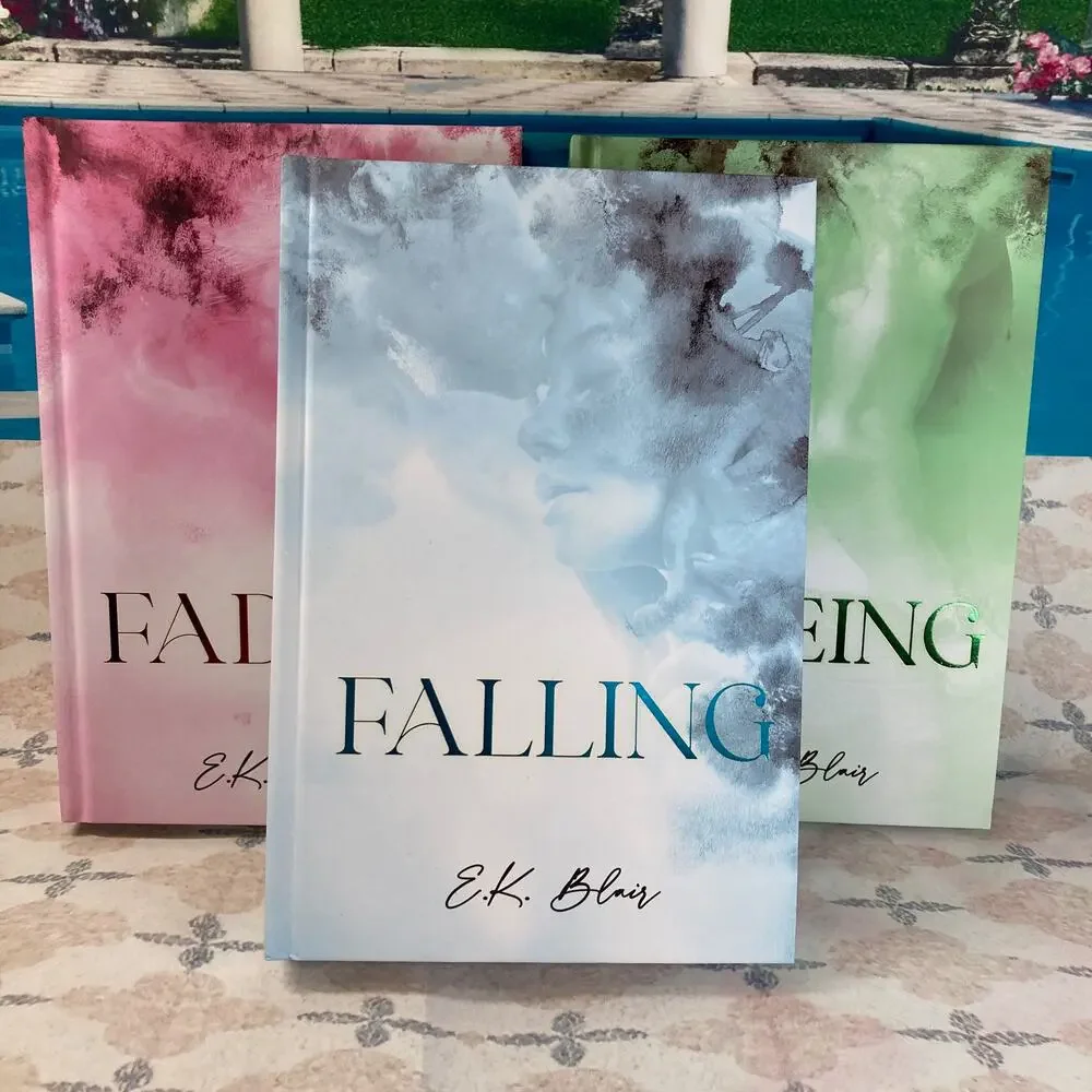 Roses & Thorns Box Fading-Freeing-Falling 3-Book Set by E.K. Blair HC Signed